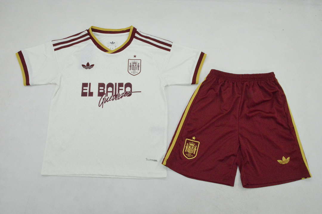 Kit Infantil Selección Española x Quevedo – Edición 'El Baifo' (Camiseta + Pantalón)