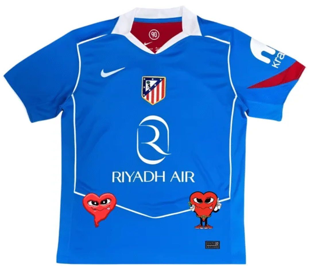 Atlético de Madrid x La Mafia del Amor (PXXR GVNG) – Edición Especial (Away Kit 24/25)